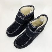 Черевики жіночі хутряні утеплені з застібкою 38 розмір, Жіночі зимові черевики з повсті. Зображення №11 Черевики жіночі хутряні утеплені з застібкою 38 розмір, Жіночі зимові черевики з повсті. Зображення №11