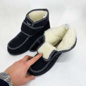 Черевики жіночі хутряні утеплені з застібкою 38 розмір, Жіночі зимові черевики з повсті. Зображення №12 Черевики жіночі хутряні утеплені з застібкою 38 розмір, Жіночі зимові черевики з повсті. Зображення №12