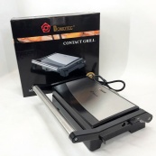 Гриль електричний Domotec MS-7708 притискний контактний з антипригарним гранітним покриттям 1000 W. Зображення №2