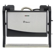 Гриль електричний Domotec MS-7708 притискний контактний з антипригарним гранітним покриттям 1000 W. Зображення №3