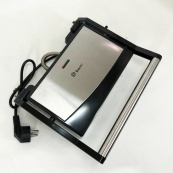 Гриль електричний Domotec MS-7708 притискний контактний з антипригарним гранітним покриттям 1000 W. Зображення №10