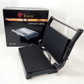 Гриль електричний Domotec MS-7708 притискний контактний з антипригарним гранітним покриттям 1000 W. Зображення №16