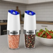 Електричний гравітаційний подрібнювач спецій Magio MG-212. Зображення №2