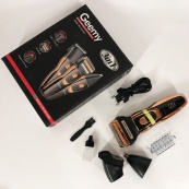 Електробритва сіткова і тріммер для бороди GEMEI / Geemy GM-595 з акумулятором. Колір: золотий. Зображення №7 Електробритва сіткова і тріммер для бороди GEMEI / Geemy GM-595 з акумулятором. Колір: золотий. Зображення №7