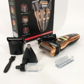 Електробритва сіткова і тріммер для бороди GEMEI / Geemy GM-595 з акумулятором. Колір: золотий. Зображення №8 Електробритва сіткова і тріммер для бороди GEMEI / Geemy GM-595 з акумулятором. Колір: золотий. Зображення №8