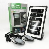 Сонячна станція портативна GDLITE GD-07А із сонячною панеллю та функцією Power Bank. Зображення №2