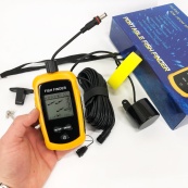 Ехолот портативний Fish Finder до 100м портативний сонар універсальний. Зображення №9
