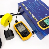 Ехолот портативний Fish Finder до 100м портативний сонар універсальний. Зображення №20