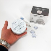 Портативная ультразвуковая стиральная машина мини машинка для стирки белья usb, Малогабаритная машина. Изображение №10 Портативная ультразвуковая стиральная машина мини машинка для стирки белья usb, Малогабаритная машина. Изображение №10