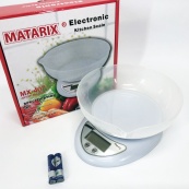 Кухонні електронні ваги з чашею до 5 кг Matarix MX-407, Компактні електронні кухонні ваги. Зображення №11
