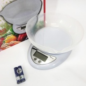 Кухонні електронні ваги з чашею до 5 кг Matarix MX-407, Компактні електронні кухонні ваги. Зображення №12