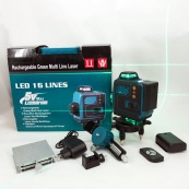 Рівень лазерний лінійний нівелір акумуляторний Laser 4D, 16 ліній, робоча відстань 30м, у валізі. Зображення №10 Рівень лазерний лінійний нівелір акумуляторний Laser 4D, 16 ліній, робоча відстань 30м, у валізі. Зображення №10