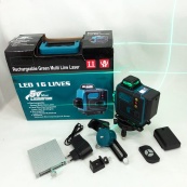 Рівень лазерний лінійний нівелір акумуляторний Laser 4D, 16 ліній, робоча відстань 30м, у валізі. Зображення №12 Рівень лазерний лінійний нівелір акумуляторний Laser 4D, 16 ліній, робоча відстань 30м, у валізі. Зображення №12