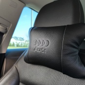 Набор кожаных подушек Audi + брелок в подарок, подушки на подголовник в авто. Изображение №4 Набор кожаных подушек Audi + брелок в подарок, подушки на подголовник в авто. Изображение №4