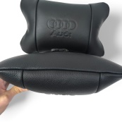 Набор кожаных подушек Audi + брелок в подарок, подушки на подголовник в авто. Изображение №8 Набор кожаных подушек Audi + брелок в подарок, подушки на подголовник в авто. Изображение №8