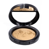 Пудра для обличчя запечена Flormar Baked Terracota Powder, № 21 Золотисто-бежева. Зображення №2