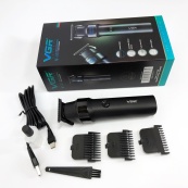 Машинка для стрижки волосся VGR V-987 BLACK, для стрижки посіченого волосся. Зображення №20