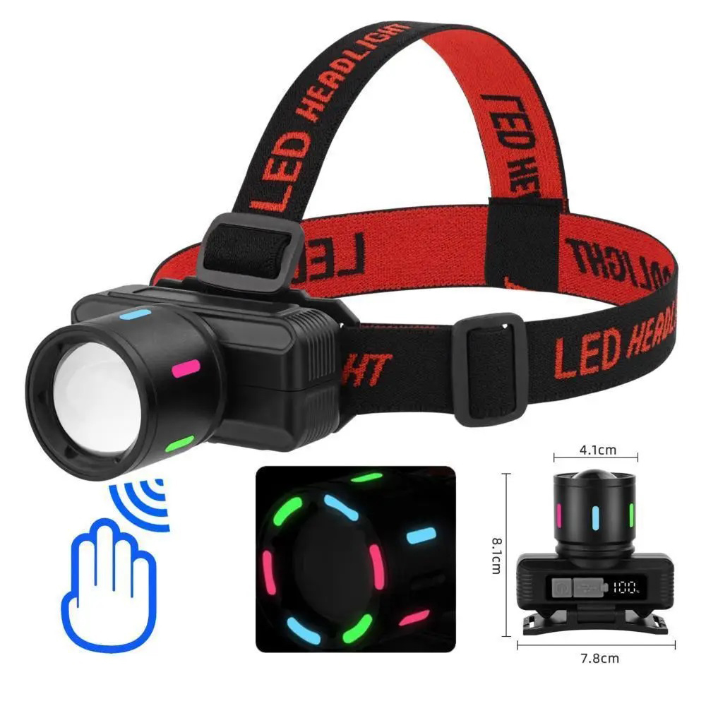 Ліхтар налобний KX-1832-TG, Потужний ліхтар для риболовлі, Ліхтарик на голову для домашніх робіт Ліхтар налобний KX-1832-TG, Потужний ліхтар для риболовлі, Ліхтарик на голову для домашніх робіт