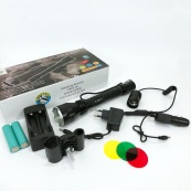 Тактичний підствольний ліхтар Police Q2807-T6, ліхтар ручний тактичний, водонепроникний. Зображення №8