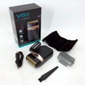 Електробритва VGR V-331, шейвер бритва тример для стрижки вусів та бороди професійна чоловіча бритва. Зображення №15