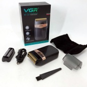 Електробритва VGR V-331, шейвер бритва тример для стрижки вусів та бороди професійна чоловіча бритва. Зображення №18