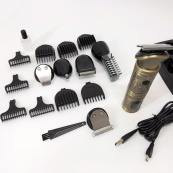 Професійний набір/машинка для стрижки волосся 6 в 1 VGR V-106, бритва триммер для бороди. Зображення №17