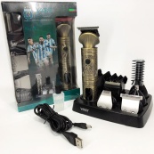 Професійний набір/машинка для стрижки волосся 6 в 1 VGR V-106, бритва триммер для бороди. Зображення №25