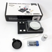 Ваги ювелірні високоточні до 50г, 0.001г точність, 8028, Компактні електронні ваги для ювелірів. Зображення №10