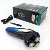 Електробритва VGR V-387 для чоловіків, роторна для вологого та сухого гоління, Бездротова електробритва. Зображення №2