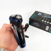 Електробритва VGR V-387 для чоловіків, роторна для вологого та сухого гоління, Бездротова електробритва. Зображення №8