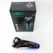 Електробритва VGR V-387 для чоловіків, роторна для вологого та сухого гоління, Бездротова електробритва. Зображення №11