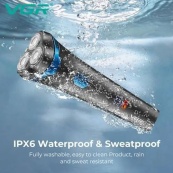 Електробритва VGR V-314 для чоловіків, роторна для вологого та сухого гоління, машинка чоловіча для гоління.. Зображення №4