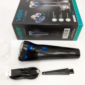 Електробритва VGR V-314 для чоловіків, роторна для вологого та сухого гоління, машинка чоловіча для гоління.. Зображення №8