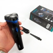 Електробритва VGR V-314 для чоловіків, роторна для вологого та сухого гоління, машинка чоловіча для гоління.. Зображення №10