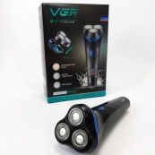 Електробритва VGR V-314 для чоловіків, роторна для вологого та сухого гоління, машинка чоловіча для гоління.. Зображення №11