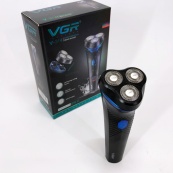 Електробритва VGR V-314 для чоловіків, роторна для вологого та сухого гоління, машинка чоловіча для гоління.. Зображення №12