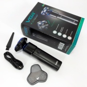 Електробритва VGR V-325, тример бездротовий, машинка чоловіча для гоління, тример для вусів. Зображення №14