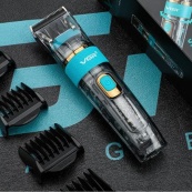 Машинка для стрижки волосся і бороди VGR V-695 з LED дисплеєм IPX7 вологозахист, Окантувальна машинка. Зображення №4 Машинка для стрижки волосся і бороди VGR V-695 з LED дисплеєм IPX7 вологозахист, Окантувальна машинка. Зображення №4