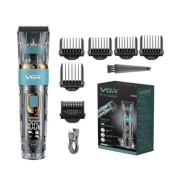 Машинка для стрижки волосся і бороди VGR V-695 з LED дисплеєм IPX7 вологозахист, Окантувальна машинка. Зображення №5 Машинка для стрижки волосся і бороди VGR V-695 з LED дисплеєм IPX7 вологозахист, Окантувальна машинка. Зображення №5