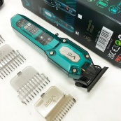 Аккумуляторная машинка для стрижки VGR V-900 с дисплеем, беспроводная для стрижки волос. Изображение №6