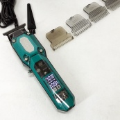 Аккумуляторная машинка для стрижки VGR V-900 с дисплеем, беспроводная для стрижки волос. Изображение №10