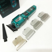 Аккумуляторная машинка для стрижки VGR V-900 с дисплеем, беспроводная для стрижки волос. Изображение №11