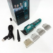 Аккумуляторная машинка для стрижки VGR V-900 с дисплеем, беспроводная для стрижки волос. Изображение №14