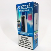 Vozol Star 20000. Синій Лимонад (Blue Razz Ice). Изображение №3