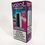 Vozol Star 20000. Малина Яблуко Кавун Ананас (Raspberry Apple Watermelon Pineapple). Зображення №3