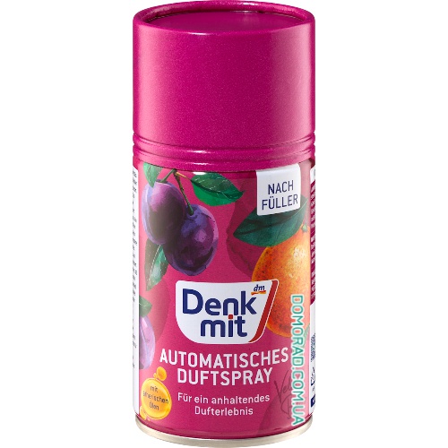 Denkmit Автоматичний ароматизатор-запаска Velvet Bliss 250ml Denkmit Автоматичний ароматизатор-запаска Velvet Bliss 250ml