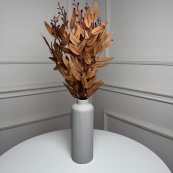 Рускус букет искусственный, В-55 см 5шт/уп. Цвет: коричневый. Изображение №2