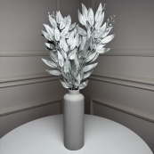 Рускус букет штучний, В-55 см 5шт/уп. Колір: срібний. Зображення №2