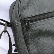 Набір 2 В 1! Сумка + Ліхтар! Якісна чоловіча сумка з натуральної шкіри + Тактичний ліхтар POLICE BL-X71-P50. Зображення №21