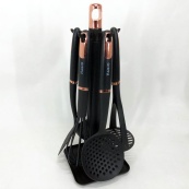 Набір кухонних приладів Magio MG-1126, набір силіконових приладів для кухні, набір нейлонових кухарів. Зображення №4